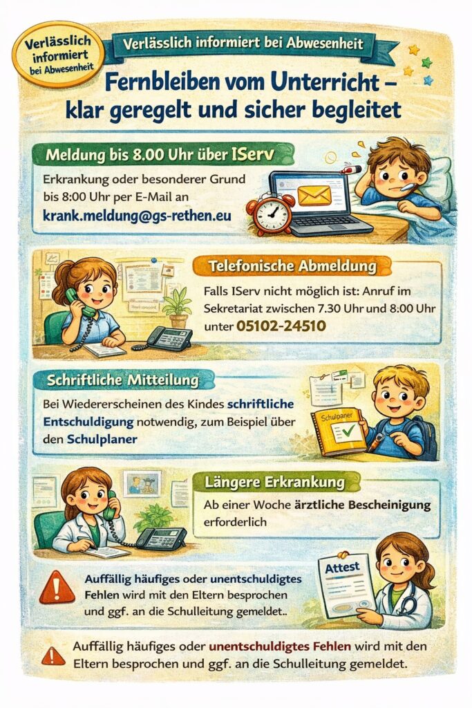 Fernbleiben vom Unterricht