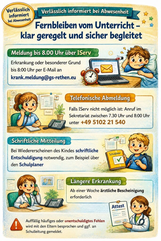 Fernbleiben vom Unterricht